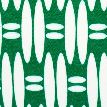 Preview: Viskose Ceste Grün/Weiß von Lillesol & Pelle  by Swafing